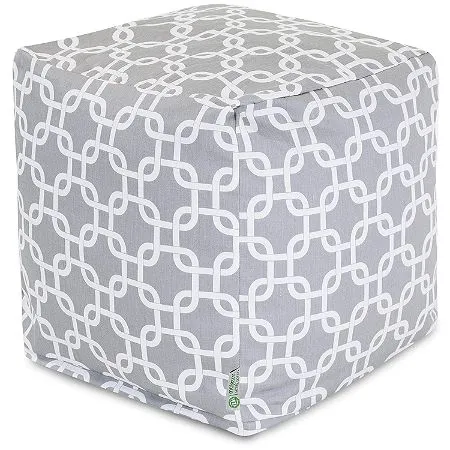 Majestic Home Goods Links Outdoor Pouf