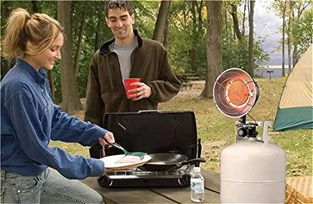 Mr Heater 8-14K BTU Single Tank Top Propane Patio Heater F242100
