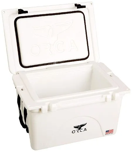 ORCA BW040ORCORCA Cooler, White, 40-Quart