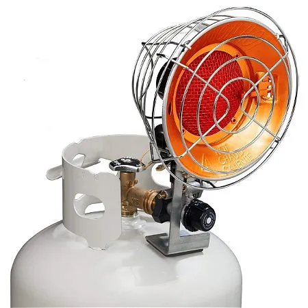 ProCom PCTT15 Tank-Top Propane Heater, Single Burner, 15,000 BTU