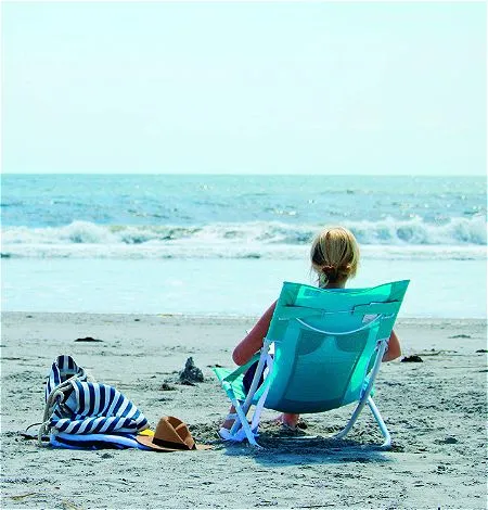 RIO BEACH Portable Compact Fold Breeze Beach Sling Chair