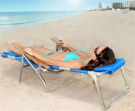 Relaxing on the Ostrich Deluxe Padded 3-in-1 Chair
