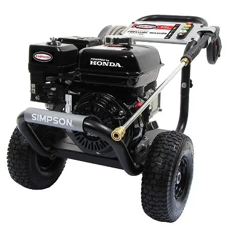SIMPSON MSH3125-S MegaShot 3200 PSI 2.5 GPM Honda GC190 Engine Gas Pressure Washer