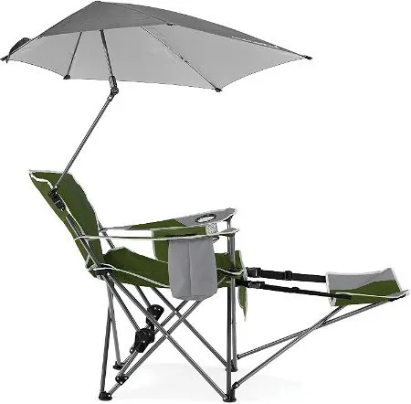 Sport-Brella Recliner Chair in Green
