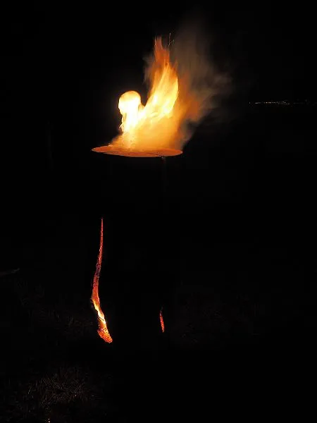 swedish fire log burning