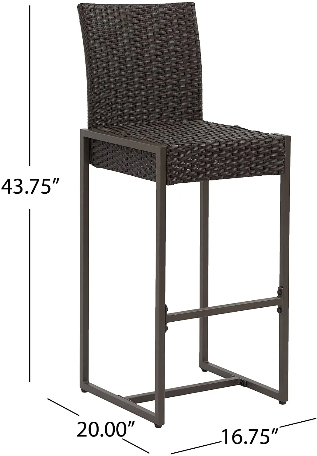 Kelly Bar Stool Dimensions