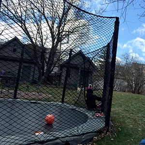 in ground trampoline
