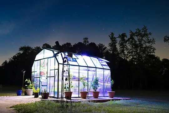 best solar power greenhouse fan