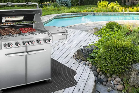 Protect Your Deck With A Grill Mat