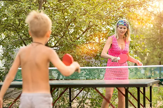 outdoor ping pong tables